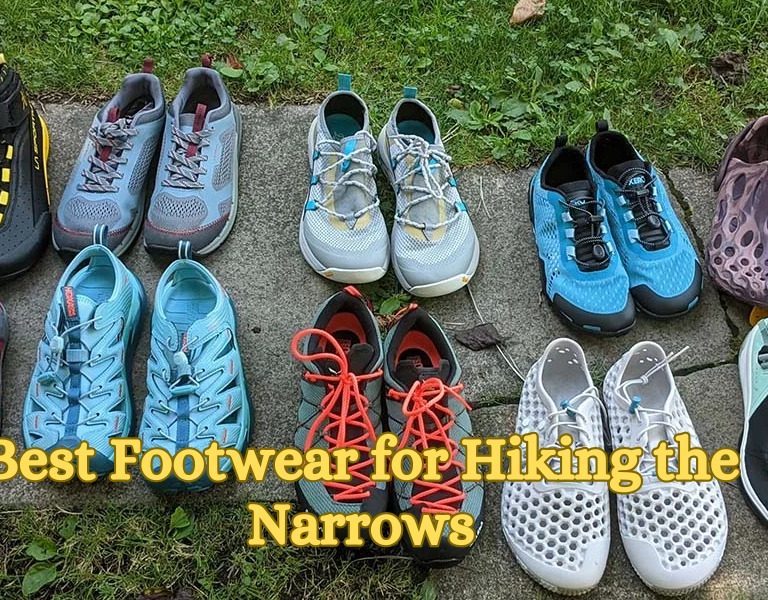 Best Footwear for Hiking the Narrows