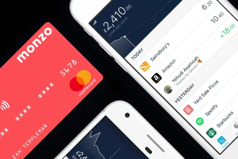 depositing money into monzo