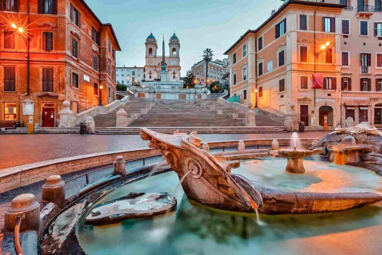 A walk from Piazza di Spagna to Trastevere