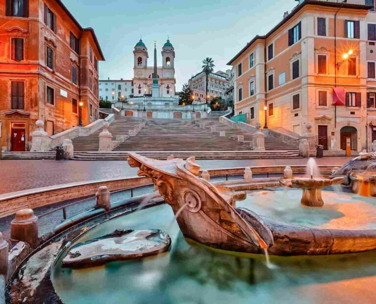 A walk from Piazza di Spagna to Trastevere