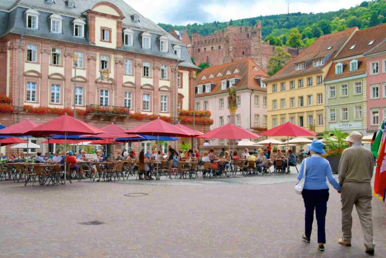 Switzerland Basel Freie Strasse and Marktplatz buys