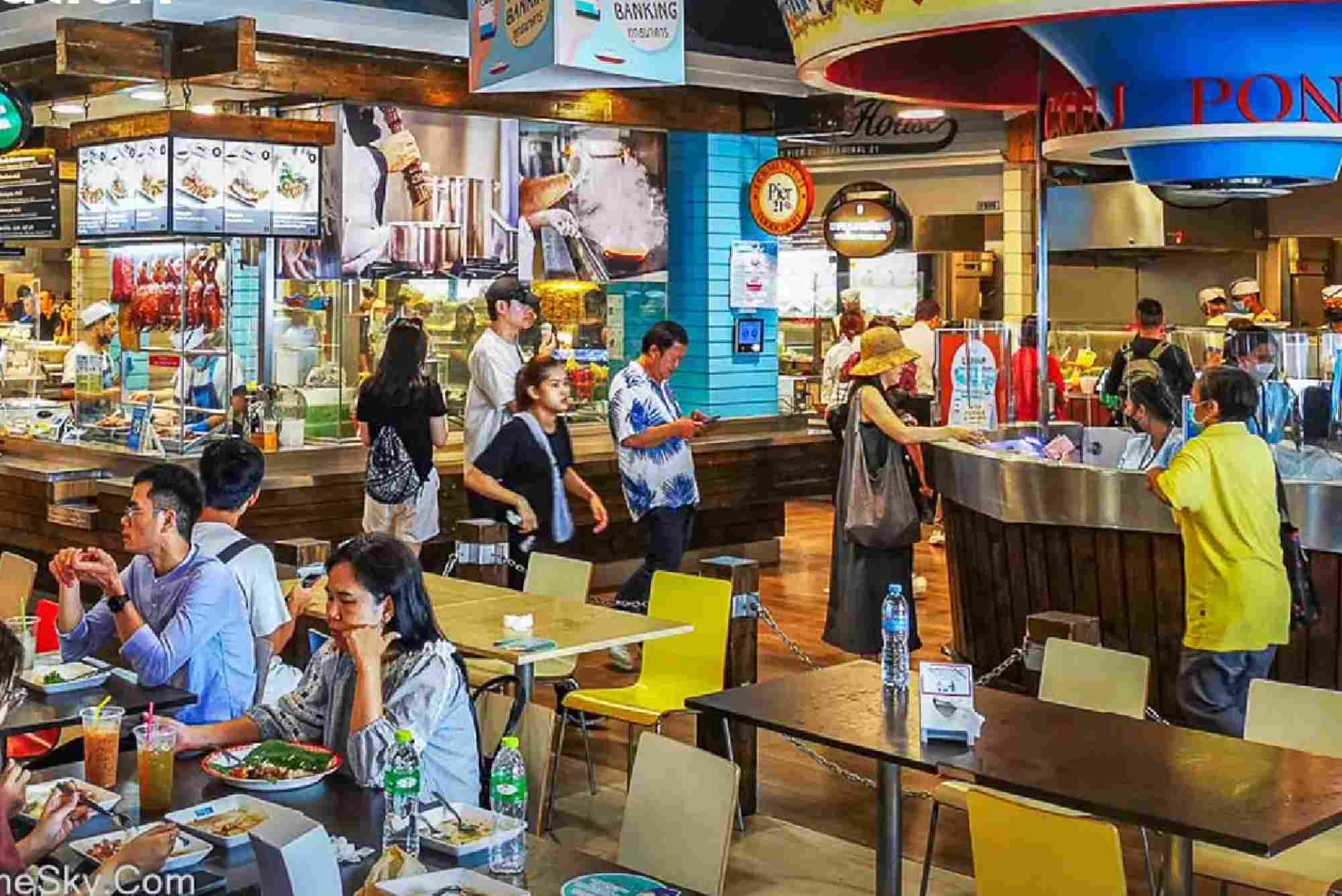 Thailand Pattaya Terminal 21 Stores And Food Court