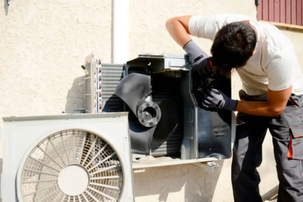 Ac Outdoor Unit Servicing