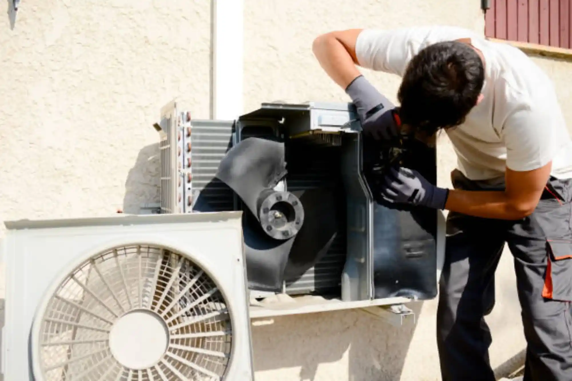 Ac Outdoor Unit Servicing