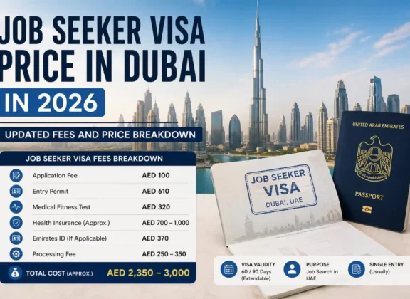 Job Seeker Visa Price in Dubai in 2026 Updated Fees and Price Breakdown