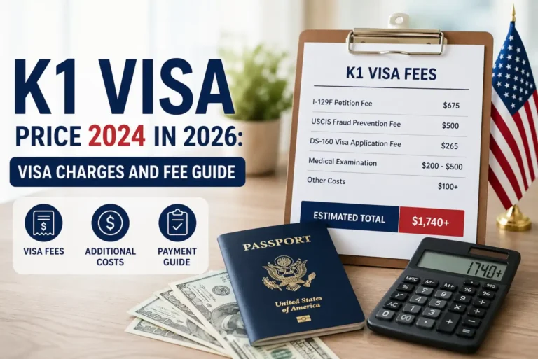 K1 Visa Price 2024 in 2026 Visa Charges and Fee Guide