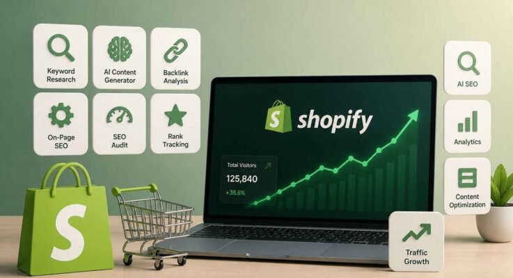 Best AI SEO Tools for Shopify Store Owners that help them grow traffic faster in 2026
