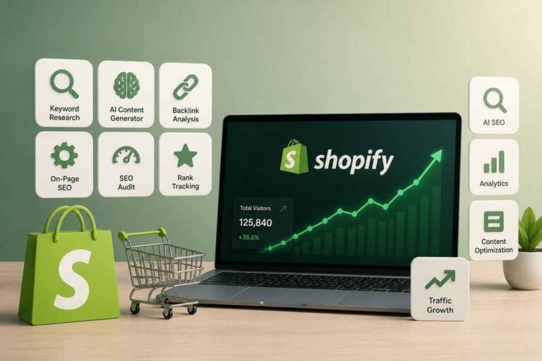 Best AI SEO Tools for Shopify Store Owners that help them grow traffic faster in 2026
