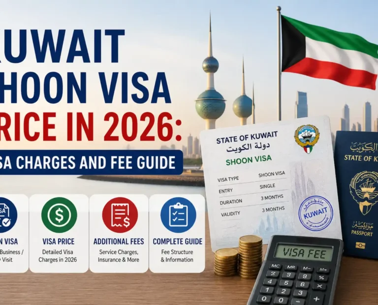 Kuwait Shoon Visa Price in 2026 Visa Charges and Fee Guide
