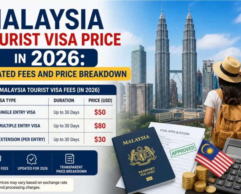 Malaysia Tourist Visa Price in 2026 Updated Fees and Price Breakdown