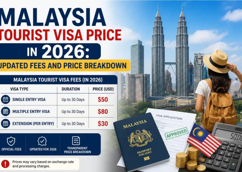Malaysia Tourist Visa Price in 2026 Updated Fees and Price Breakdown