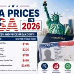 New Visa Prices USA in 2026 Updated Fees and Price Breakdown