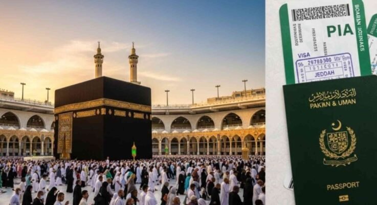 Umrah Visa Price from Pakistan in 2026: Visa Charges and Fee Guide